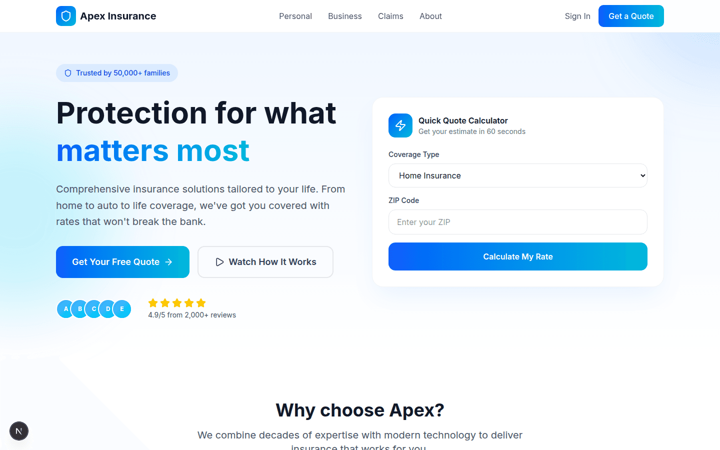 Apex Insurance Group preview