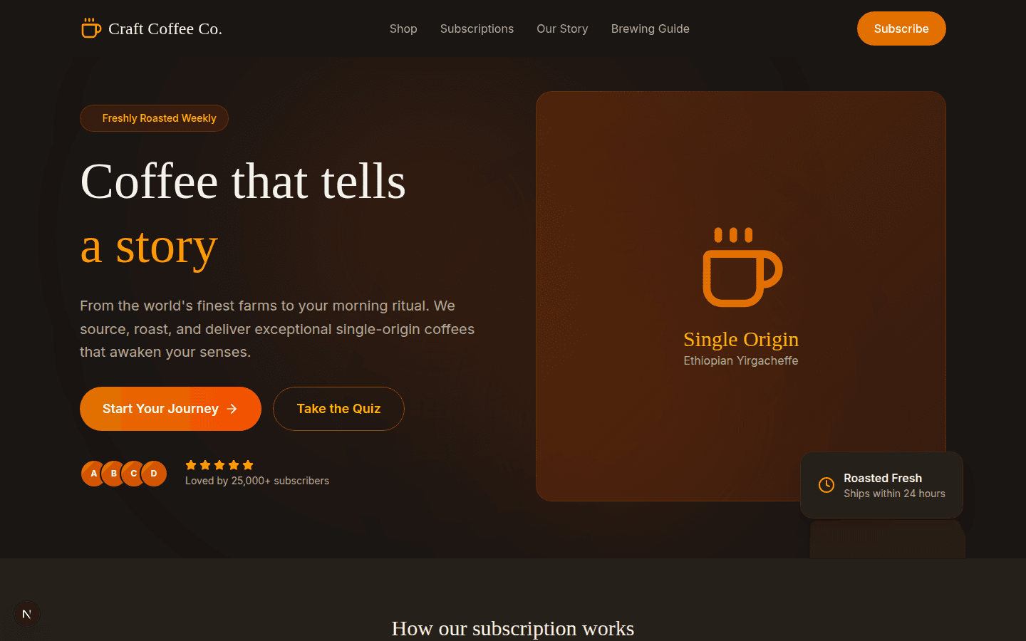 Craft Coffee Co. preview